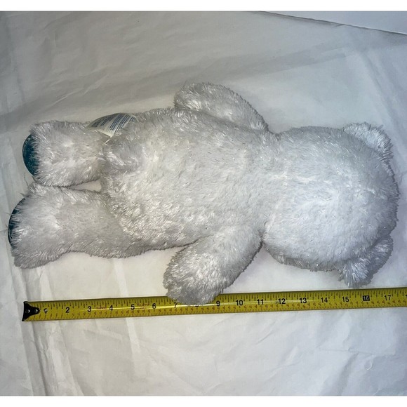 BUILD A BEAR DISNEY’S FROZEN ELSA White Sparkle Soft 16” Plush Princess Bear Toy - Picture 5 of 12